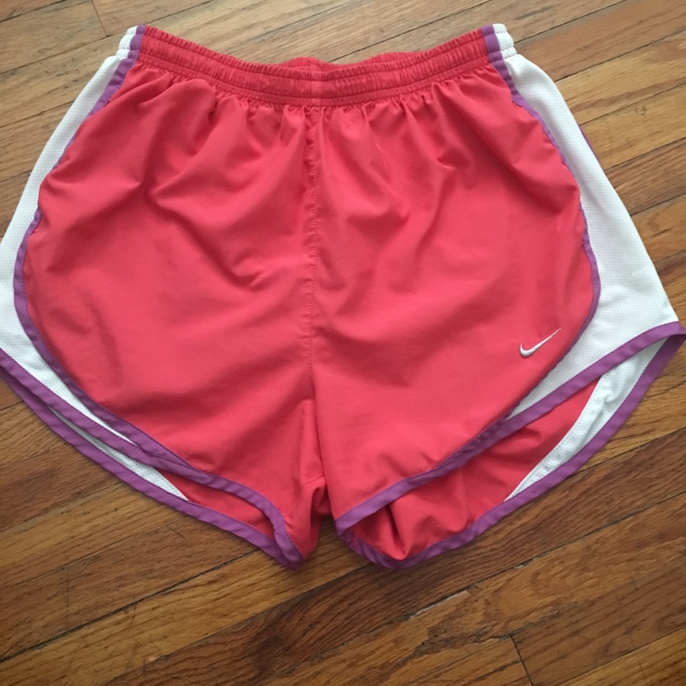 Pink Nike shorts